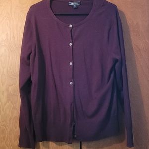 Red Lands Ends Sweater